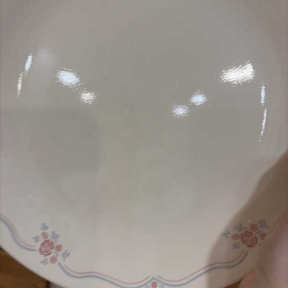 Vintage Corelle ENGLISH BREAKFAST Set of 7 Dinner Plates 10¼" - Picture 9 of 16